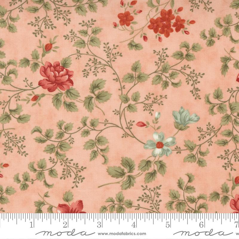 Moda Fabrics Rendezvous by 3 Sisters Wanderlust Florals 44301 15 Blush