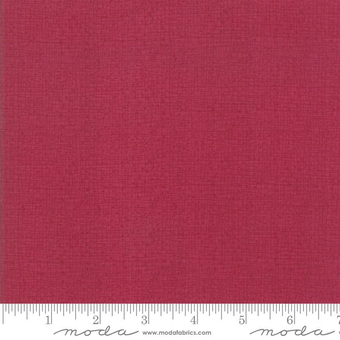 Moda Fabrics Thatched by Robin Pickens 48626 118 Cranberry