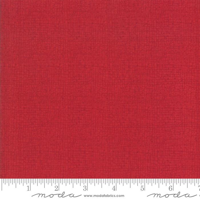 Moda Fabrics Thatched by Robin Pickens 48626 119 Scarlet