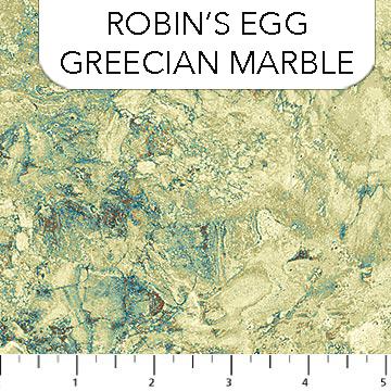 Northcott Fabrics Stonehenge Gradations by Linda Ludovico 39303 78 Robins Egg Greecian Marble