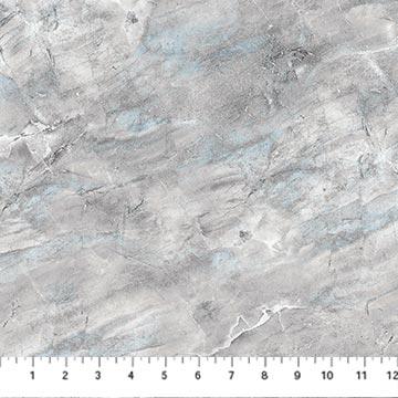 Northcott Fabrics Stonehenge Surface by Deborah Edwards Marble 7 25046 96 Cool Gray