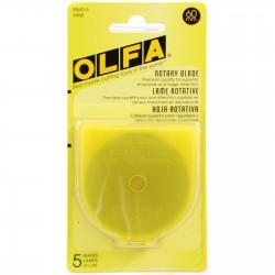 OLFA Rotary Blades 60mm 5 count OLFRB60-5