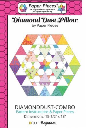 Paper Pieces Diamond Dust Pillow Pattern and Piece Pack DIAMONDDUST-COMBO