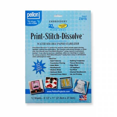 Pellon Print Stitch Dissolve 2301SP