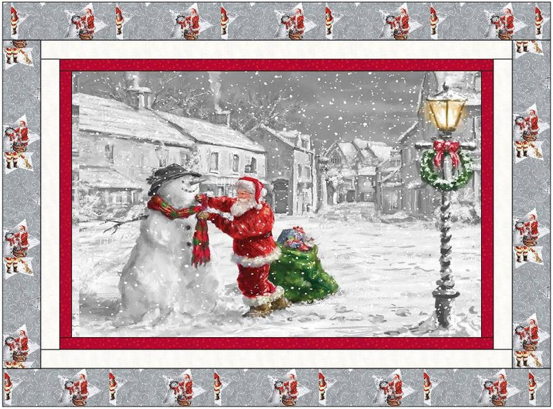 "Picture a Christmas" Snowman Quilt Kit