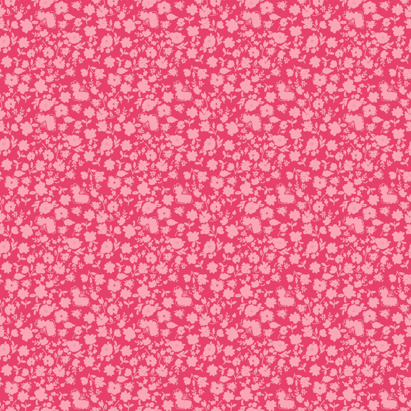 Poppie Cottons Bloom True by Terri Conrad Wildflower BT22121 Pink