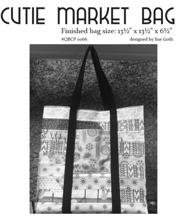 Quilt Basket LTD Cutie Market Bag by Sue Goth