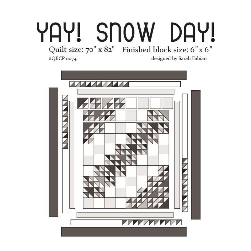 Cutie Collections Yay! Snow Day pattern CP 0074