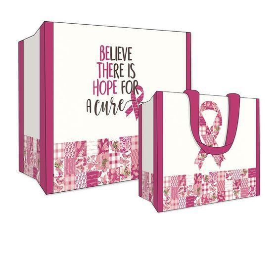 Riley Blake Designs Hope in Bloom Vinyl Tote Bag ST 23018
