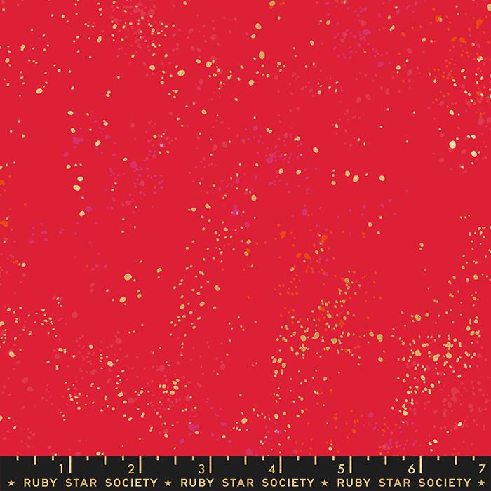 Ruby Star Society Speckled by Rashida Coleman Hale RS5027 110M Scarlet