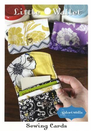 Stitchin Post Publications Valori Wells Designs Sewing Cards Little Wallet VWD52