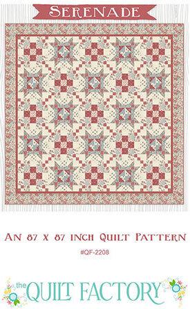 The Quilt Factory Serenade Pattern by Deb Grogan QF 2208