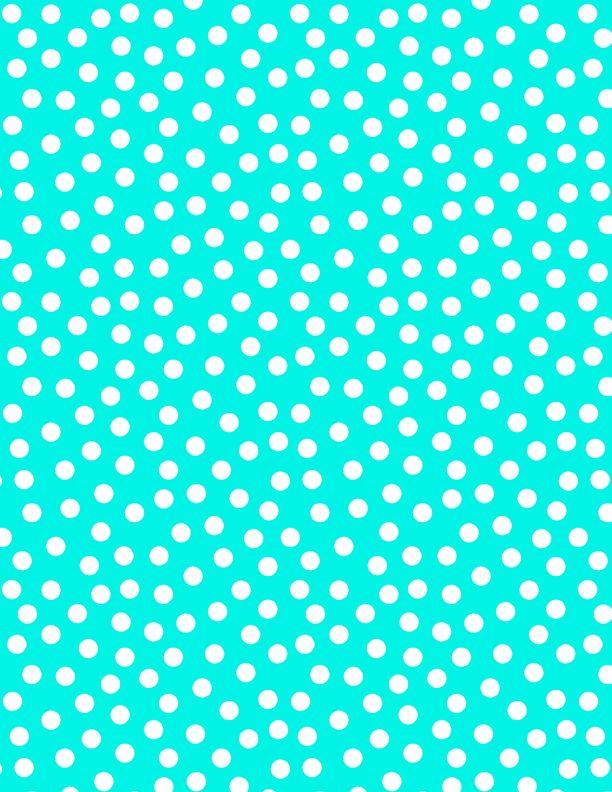 Wilmington Prints Essentials On the Dot 1817-39146-741 Teal