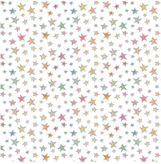 Wilmington Prints Sweet World by Charlotte Grace Stars 3021-10514 187 White