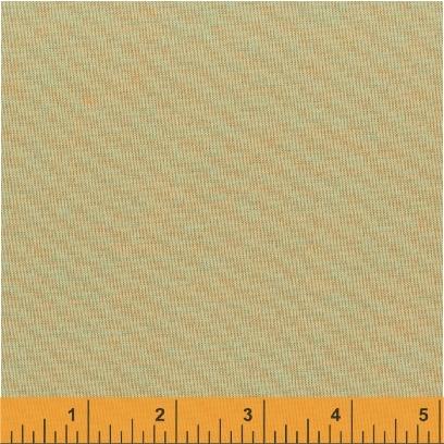 Windham Fabrics Artisan Solid by Another Point of View 40171-33 Peach/Turquoise