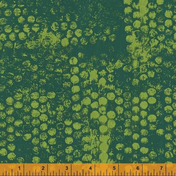 Windham Fabrics Random Thoughts by Marcia Derse Honeycomb 52842 20 Mossy