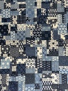 Lemon Pepper Shibori Blues Quilt Kit