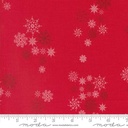 Cozy Wonderland red snowflakes