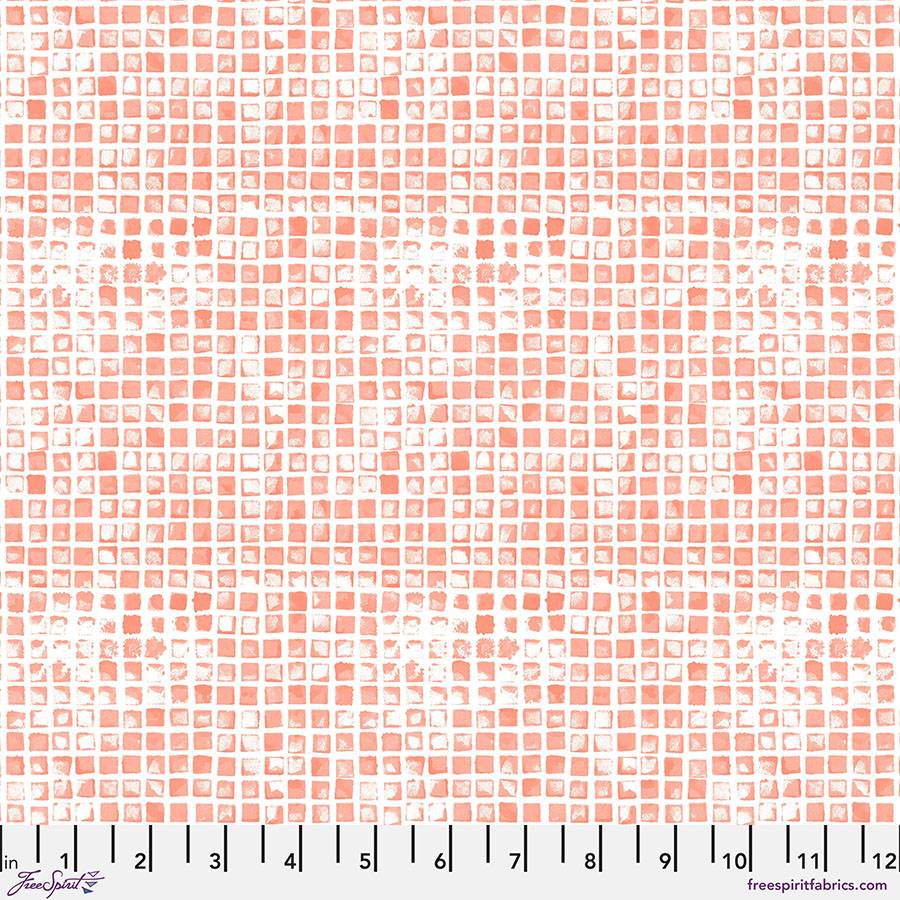 Heat Wave coral squares