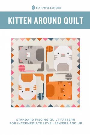 Pen & Paper Patterns Kitten Around Quilt Pattern by Lindsey Neill PAP106