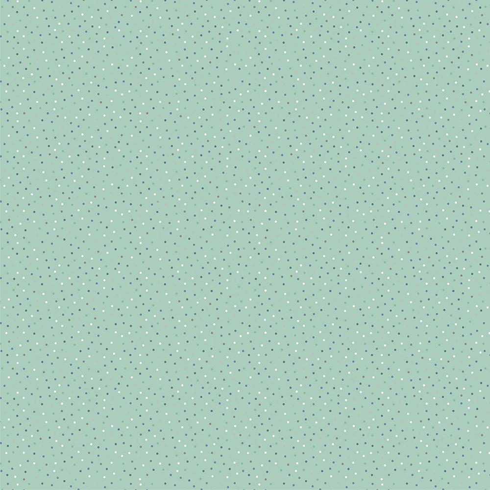 Poppie Cotton Country Confetti CC20185 Sea Glass Mint