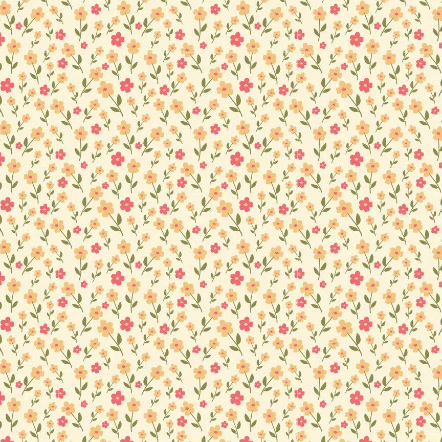 Poppie Cotton Prairie Sisters Homestead PH23429 Yellow