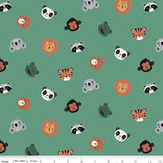 Riley Blake Designs Alphabet Zoo C14092 Pine