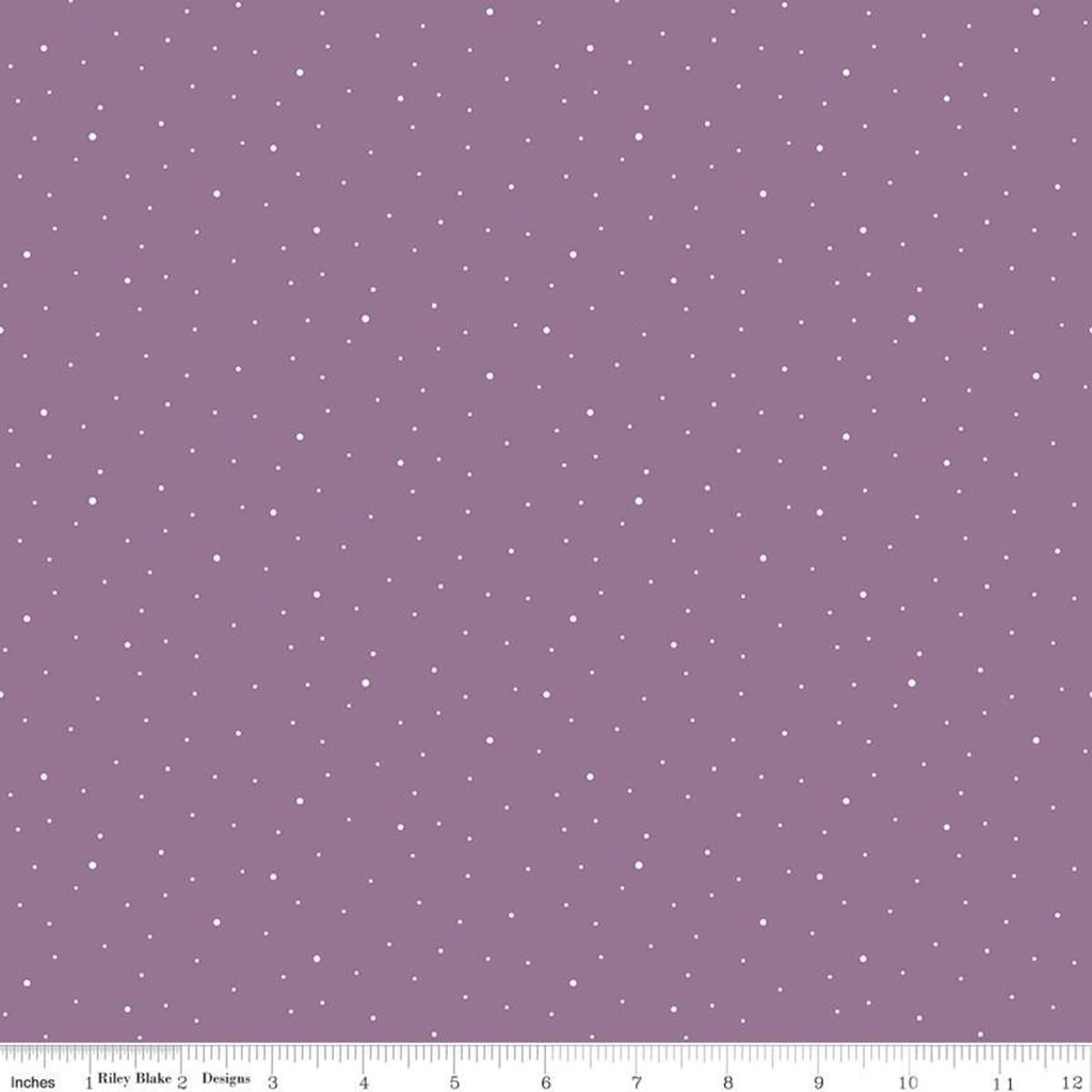 Riley Blake Designs Dapple Dot C640 Lilac