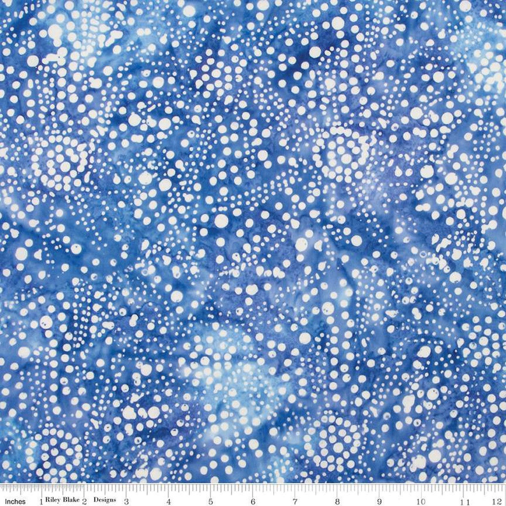 Riley Blake Designs Expressions Batiks That Summer Feelin' BTAP1224 Bubbly Blue