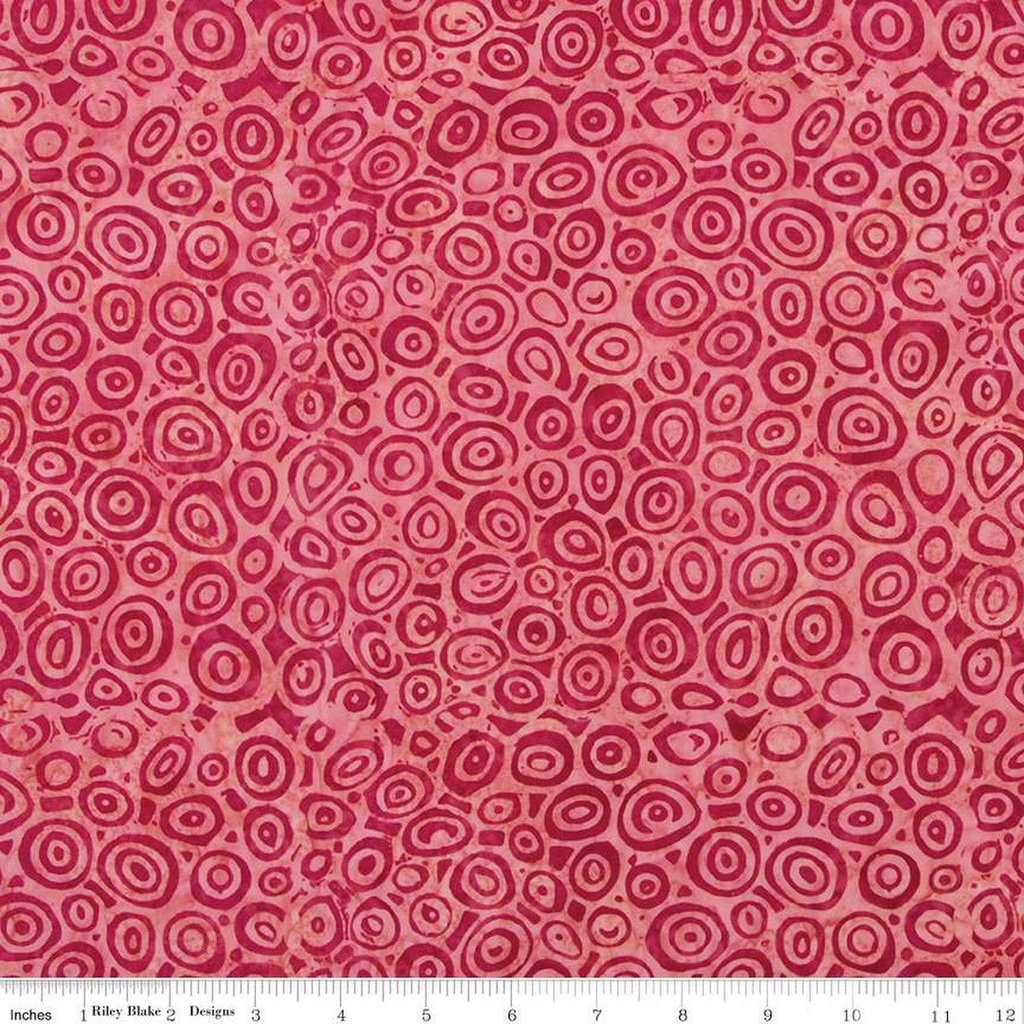 Riley Blake Designs Expressions Batiks That Summer Feelin' BTHH1195 Rosette