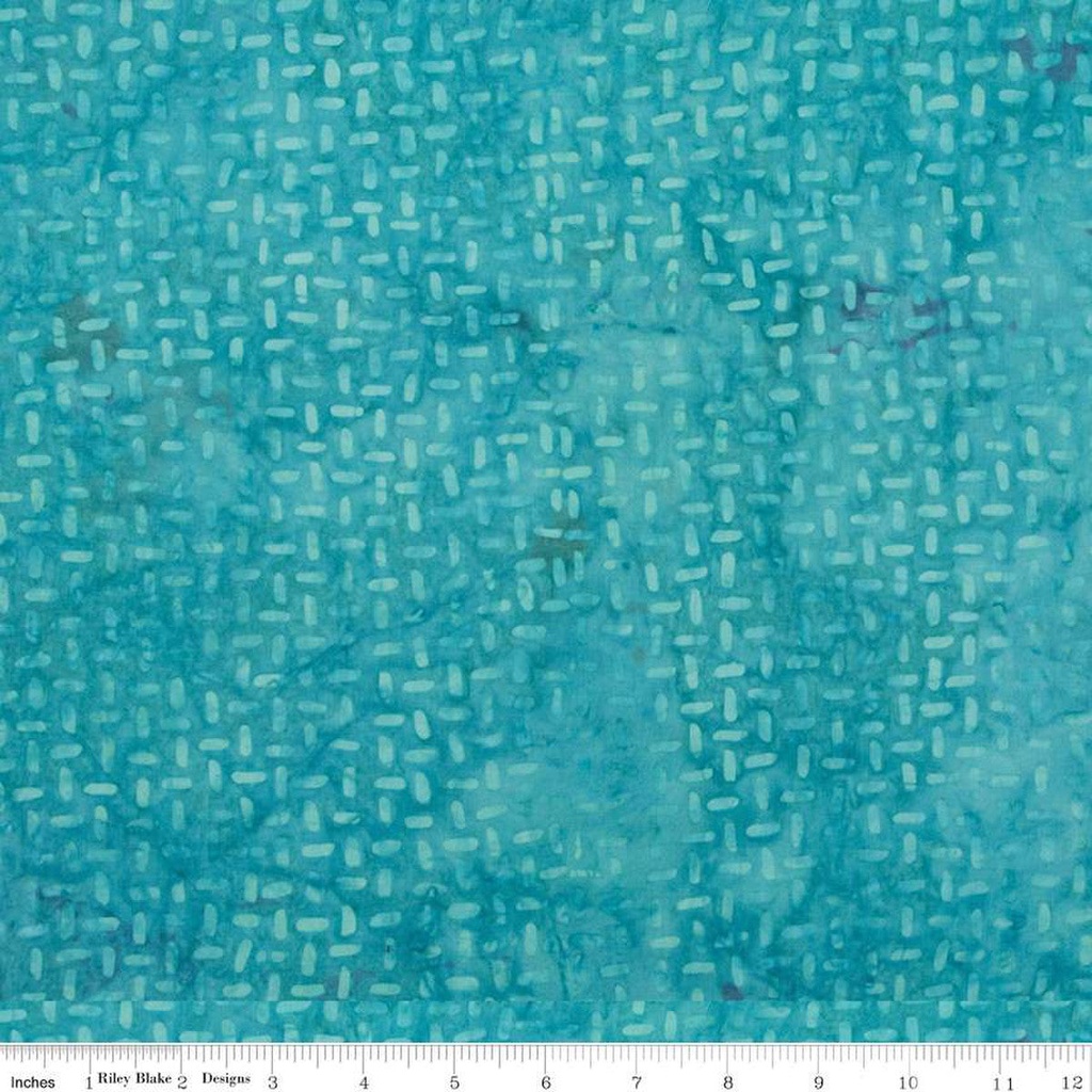 Riley Blake Designs Expressions Batiks That Summer Feelin' BTHH1218 Turquoise