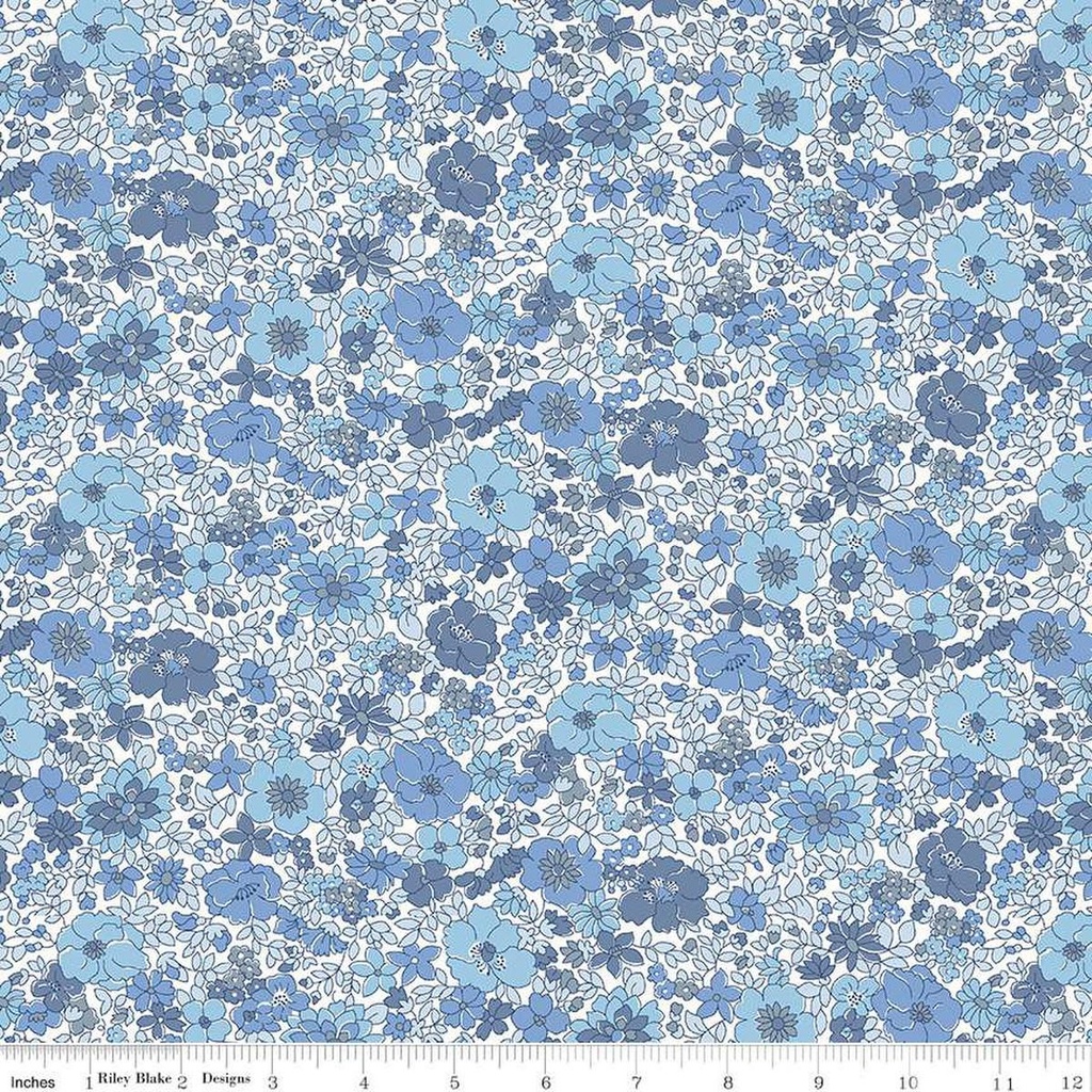 Riley Blake Designs Flower Show Coastal Walk by Liberty Fabrics Arley Park A 01666472A