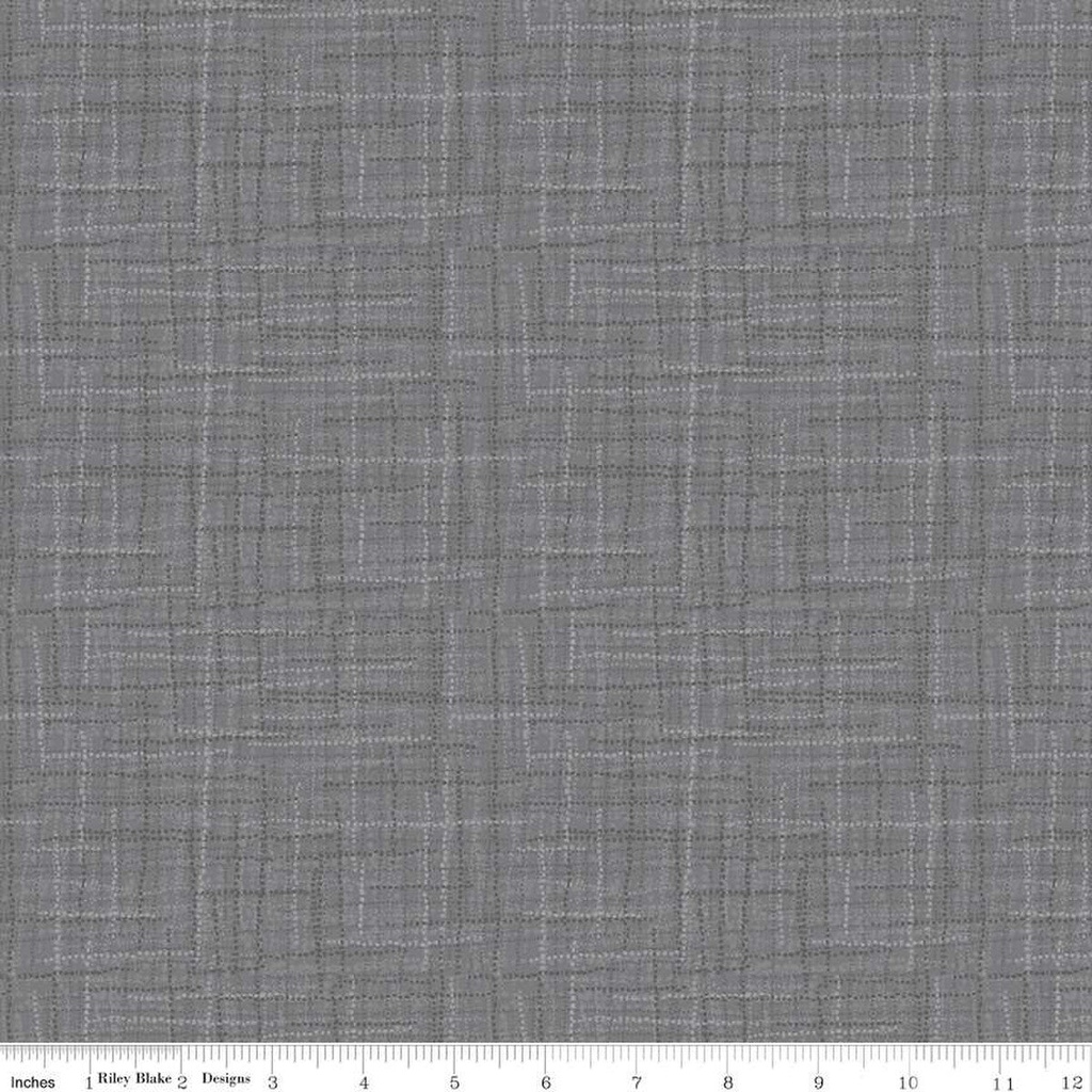 Riley Blake Designs Grasscloth Cottons C780  Gray