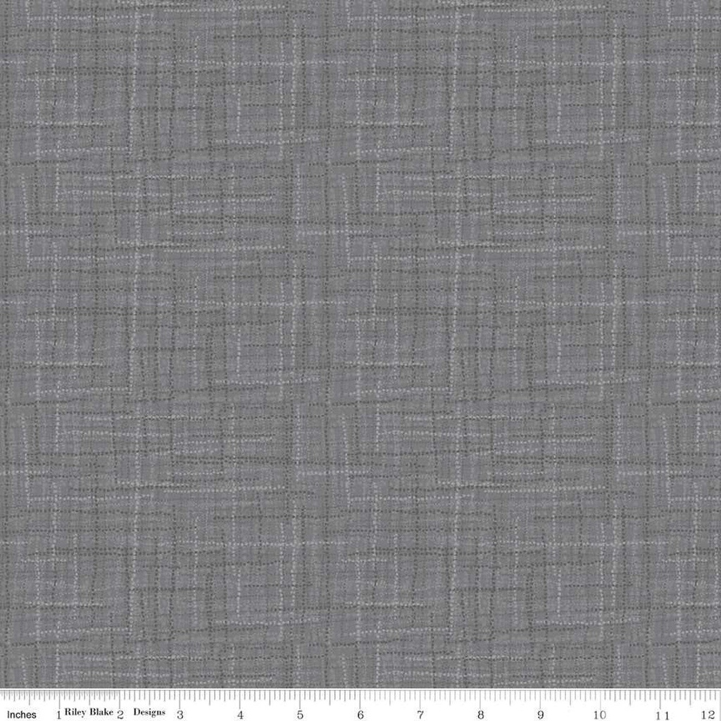 Riley Blake Designs Grasscloth Cottons C780  Gray