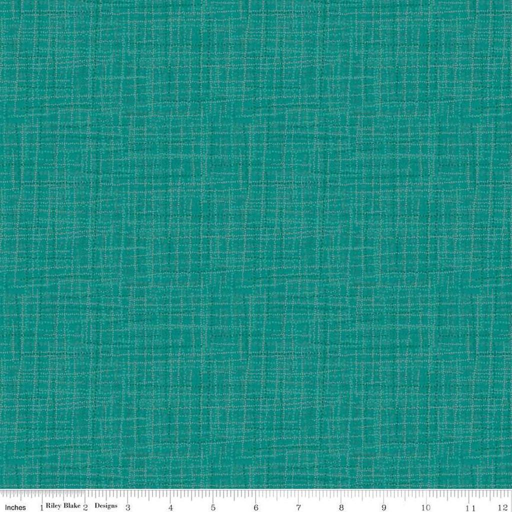 Riley Blake Designs Grasscloth Cottons C780  Teal