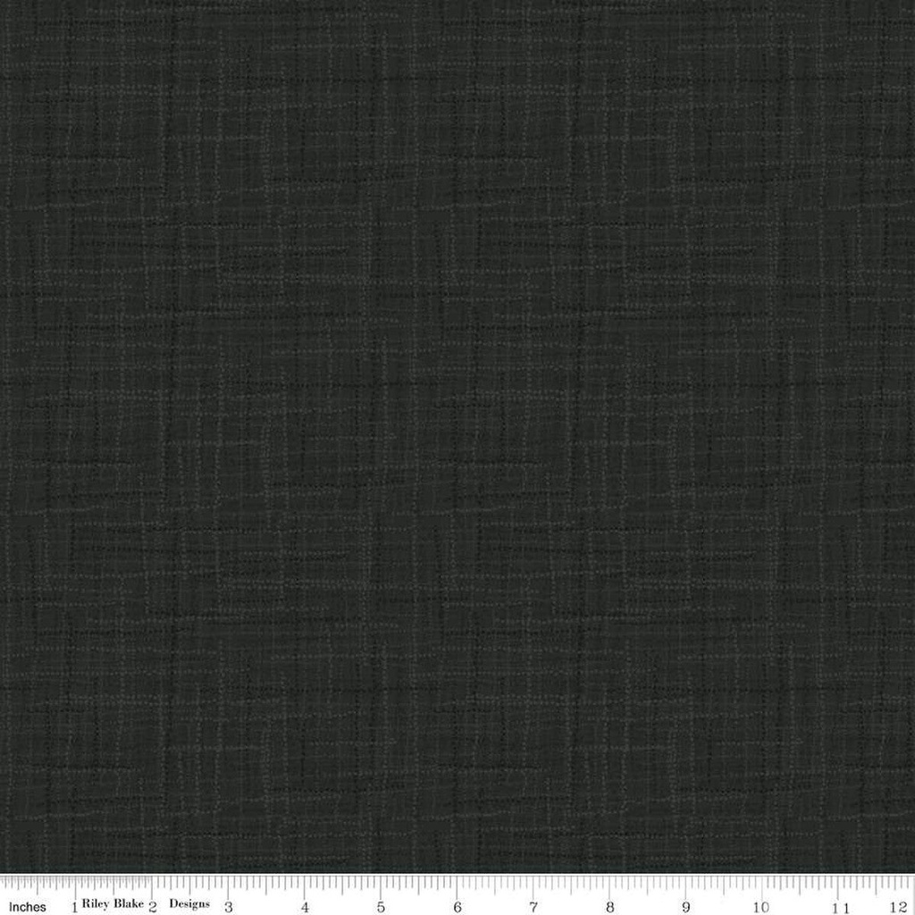 Riley Blake Designs Grasscloth Cottons C780 Black