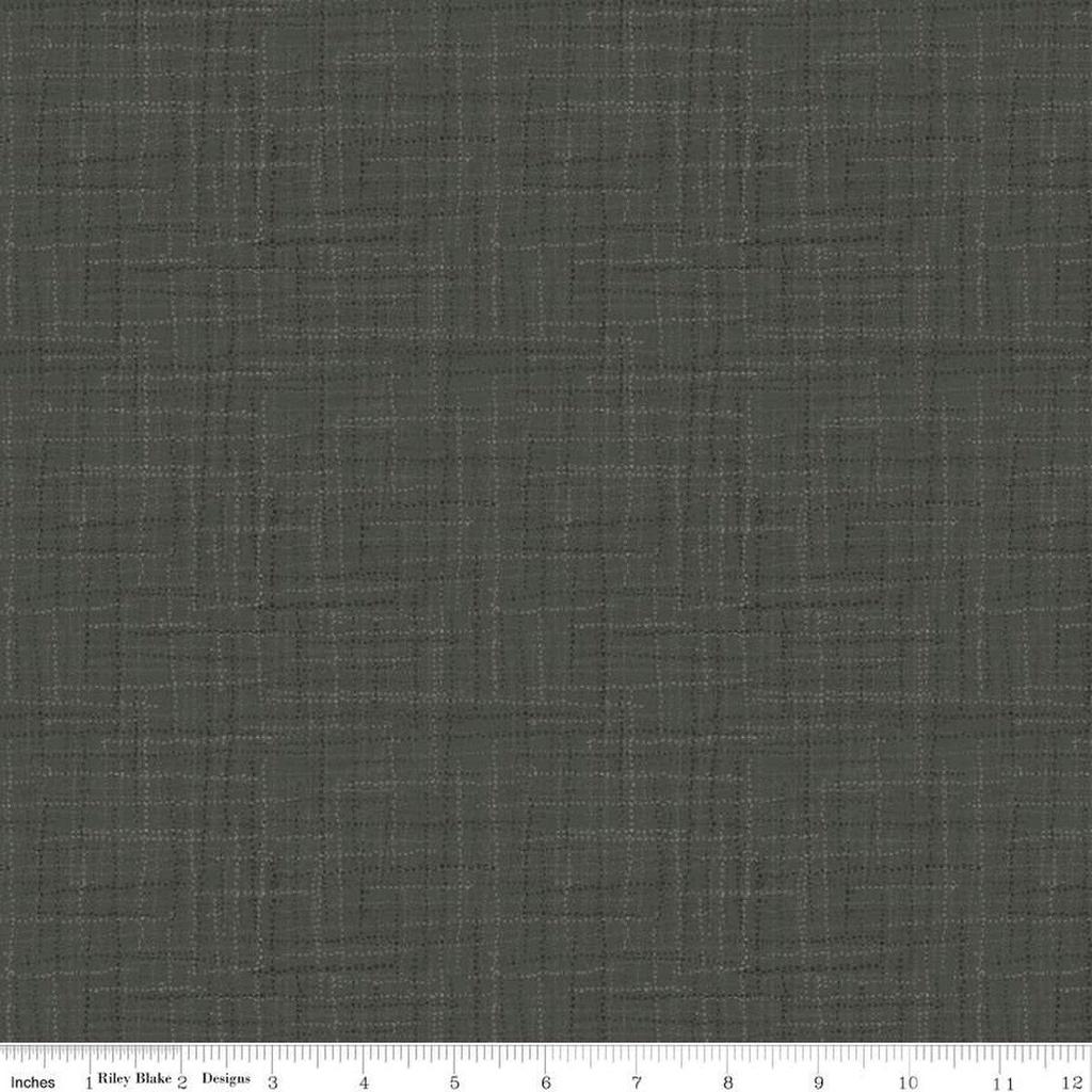 Riley Blake Designs Grasscloth Cottons C780 Charcoal