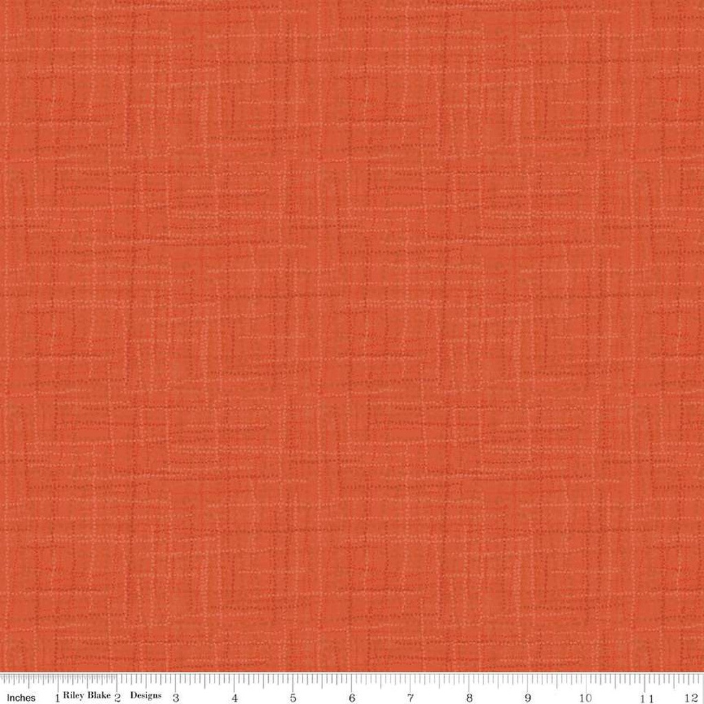 Riley Blake Designs Grasscloth Cottons C780 Clementine