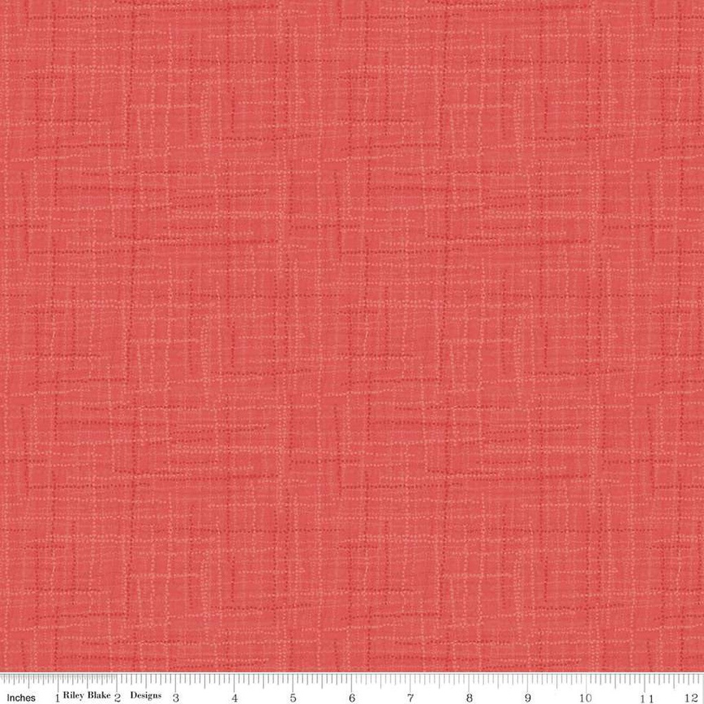 Riley Blake Designs Grasscloth Cottons C780 Coral