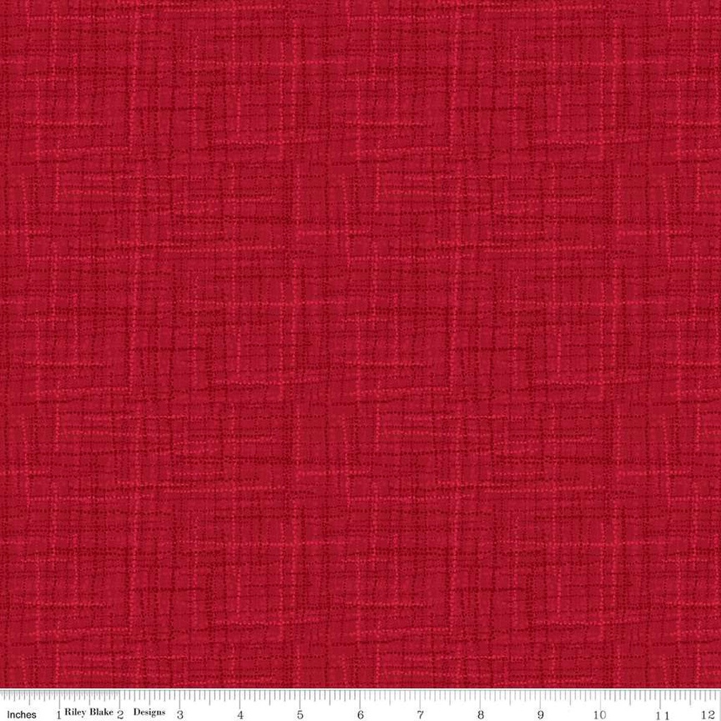 Riley Blake Designs Grasscloth Cottons C780 Cranberry