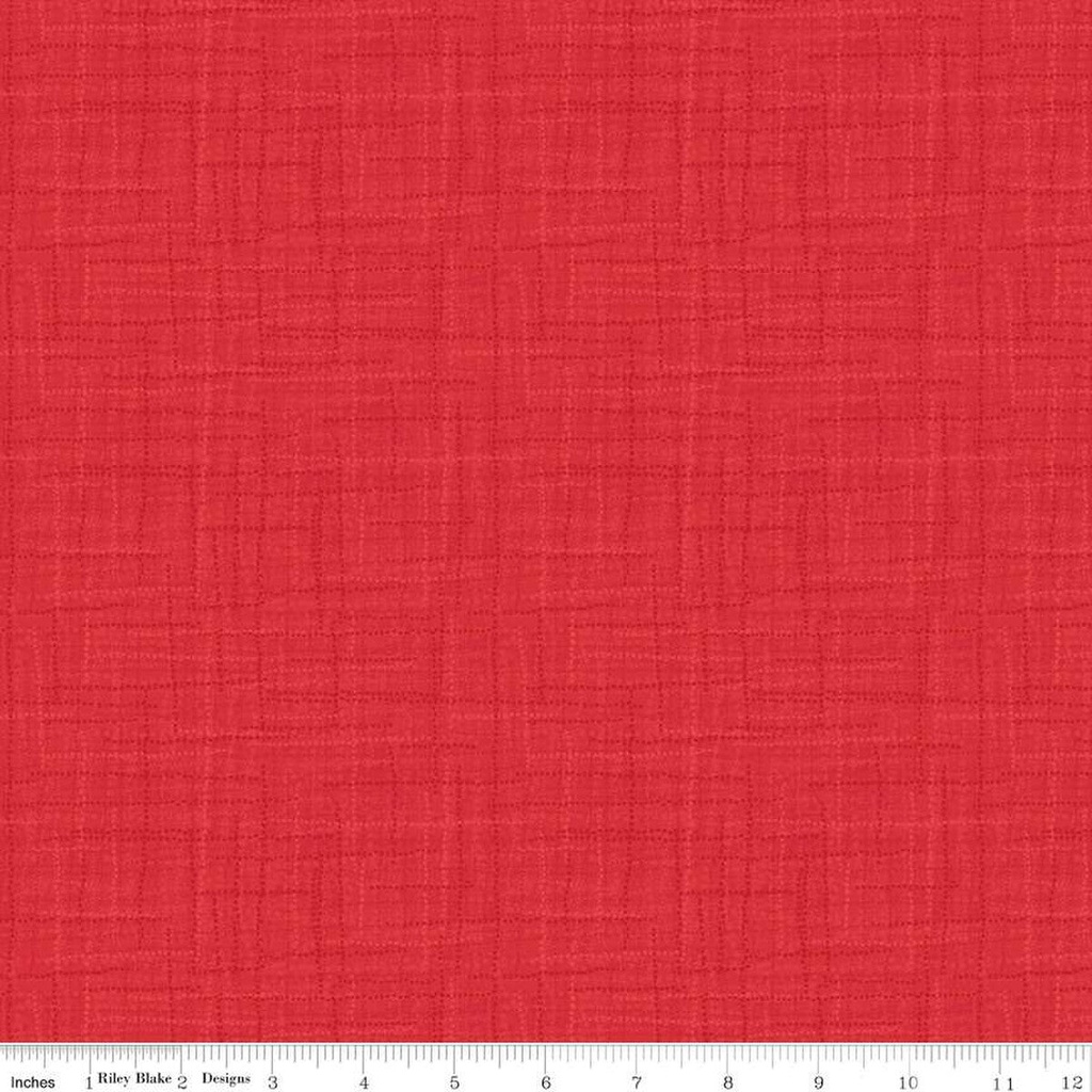 Riley Blake Designs Grasscloth Cottons C780 Red