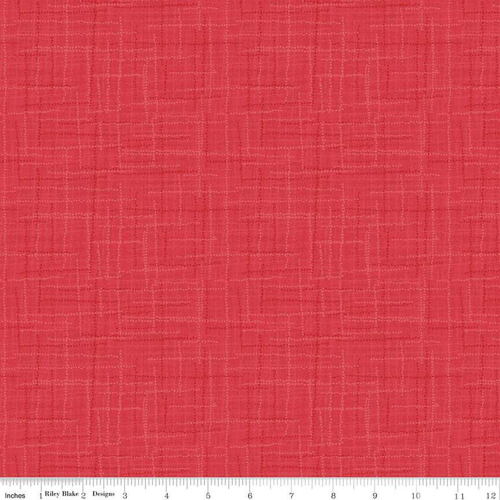 Riley Blake Designs Grasscloth Cottons C780 Rouge