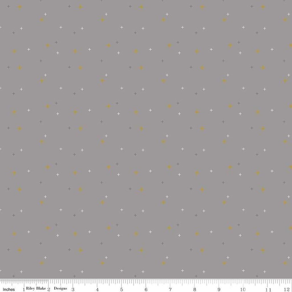 Riley Blake Designs Sparkler by Melissa Mortenson SC650 Gray