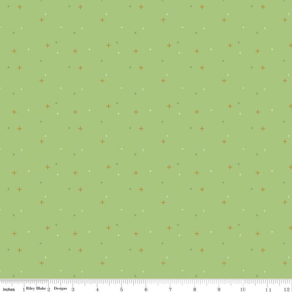 Riley Blake Designs Sparkler by Melissa Mortenson SC650 Riley Green