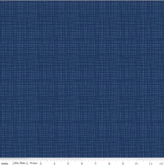 Riley Blake Designs Texture in Color by Sandy Gervais C610-Navy