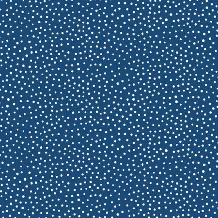 RJR Fabrics Happiest Dots RJ4010 TB13 Twilight Blue