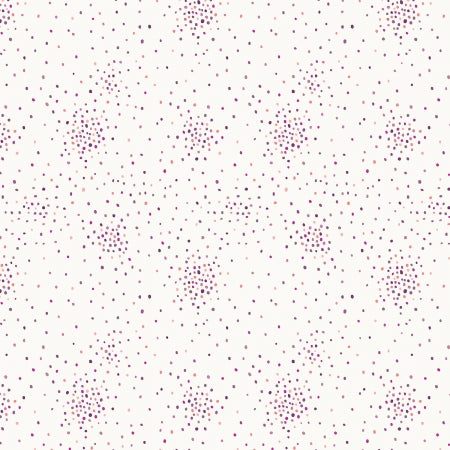 RJR Fabrics Miniature Minis Dapple Dot RJ1705 PC1 Purple Cream