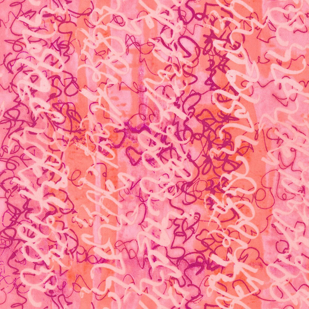 Robert Kaufman Fabric: Wishwell Storyboard ANJ 22095 143 Coral