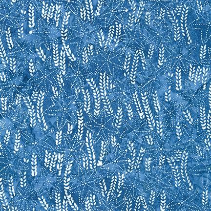 Robert Kaufman Fabrics Artisan Batiks: Kasuri by Lunn Studios AMD 20836 67 Denim