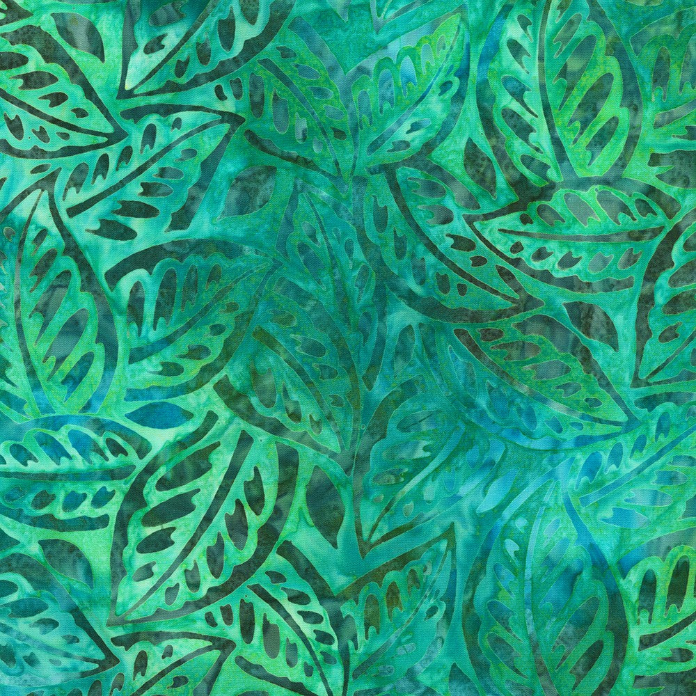 Robert Kaufman Fabrics Artisan Batiks: Sun Forest by Lunn Studios 21999 246 Water